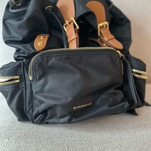 Pre Owned BURBERRY Medium Rucksack Backpack - No Original Dust Bag